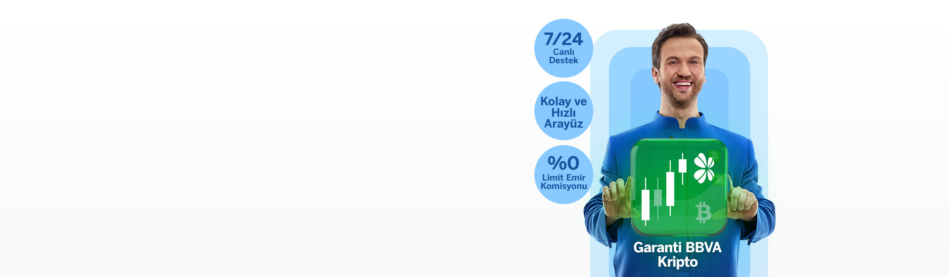 Garanti BBVA Kripto şimdi sizinle!