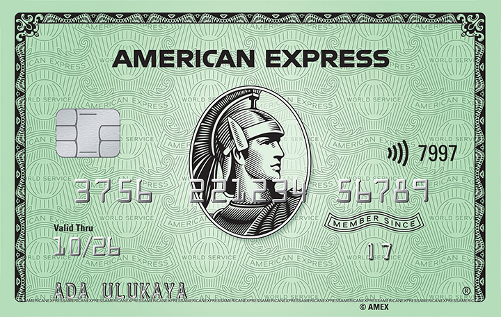 Dünyanın en prestijli kredi kartı American Express Card.